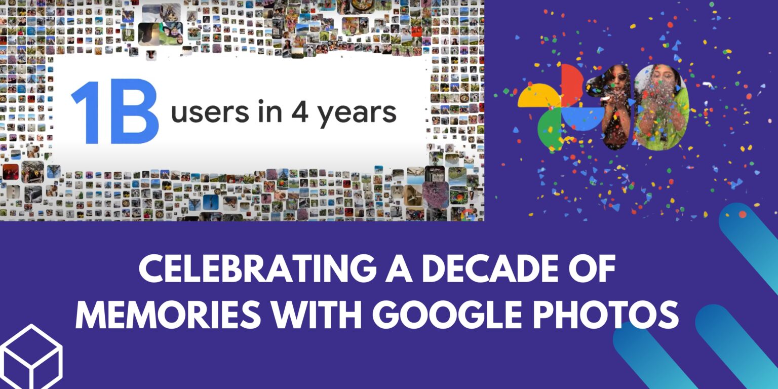 Celebrating a decade of memories with Google Photos